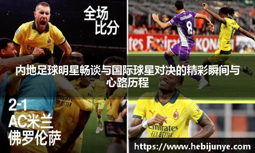 内地足球明星畅谈与国际球星对决的精彩瞬间与心路历程
